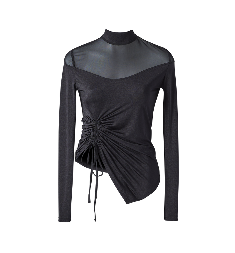 NOIR MESH TOP